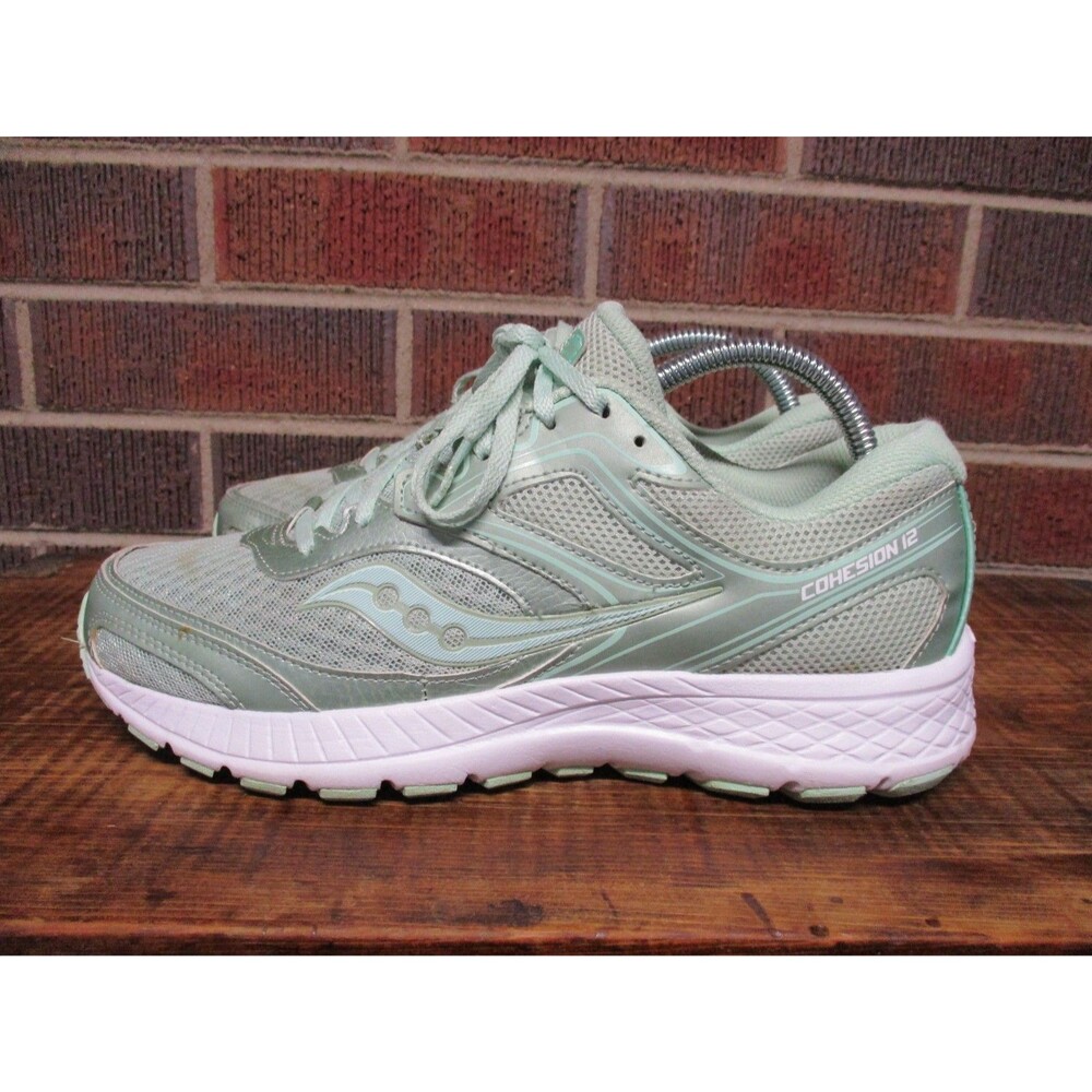 Saucony Womens Cohesion 12 Green S10471-11 Running Shoes Sneakers Size 9 - Picture 13 of 16